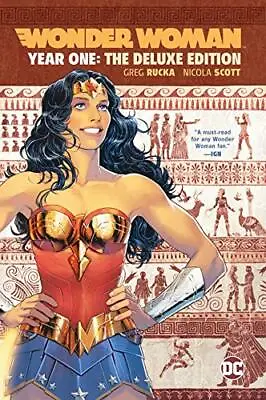 Buy Wonder Woman: Year One Deluxe Edition By Rucka, Greg Hardback Book The Fast Free • 7.40£
