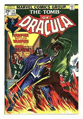 Buy Tomb Of Dracula #21 VF 8.0 1974 • 40.96£