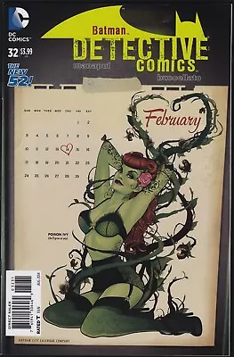 Buy DC Comics DETECTIVE COMICS #32 New 52 Poison Ivy Bombshell Variant NM! • 5.53£