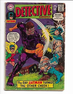 Buy Detective Comics 370 - G/vg 3.0 - Batman - Robin - 1st Neal Adams Art (1967) • 17.59£
