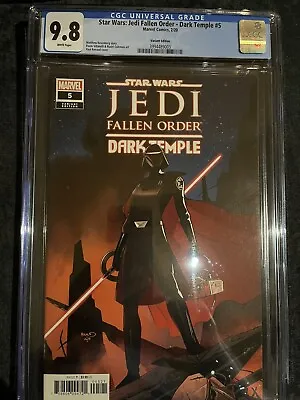 Buy Star Wars Jedi Fallen Order Dark Temple 5 1:10 Variant CGC 9.8 Obi-Wan Kenobi • 653.05£