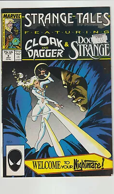 Buy STRANGE TALES # 4 - CLOAK & DAGGER / DOCTOR STRANGE ( 2nd SERIES - ND 1987 ) • 6.95£