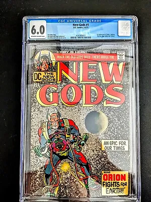 Buy NEW GODS #1 CGC 6.0 OW-W 1st App Orion - JACK KIRBY ART - Mister Miracle • 51.39£