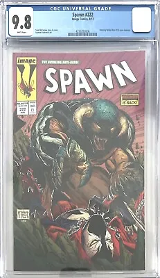 Buy Spawn #222 CGC 9.8 - Image 2012 - McFarlane Amazing Spider-man #316 Homage (H/P) • 138.35£