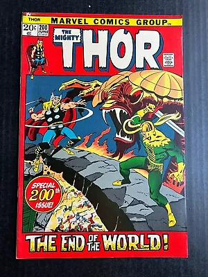 Buy THOR #200 June 1972 Vintage Avengers Marvel Comics Loki Ragnarok • 43.95£