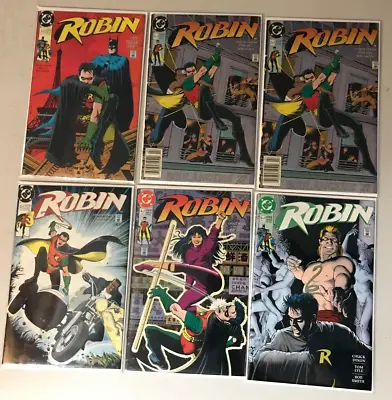 Buy Robin #1 #2 #3 #4 #5 Nm Copper Age Dc Run Complete Run 1991 Batman Newsstands • 10.27£