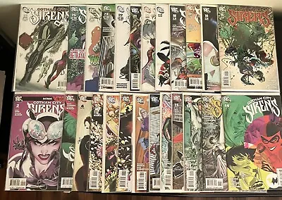 Buy Gotham City Sirens 2-26 Near Complete Run. 1st Prints Harley Quinn Catwoman Ivy • 142.73£