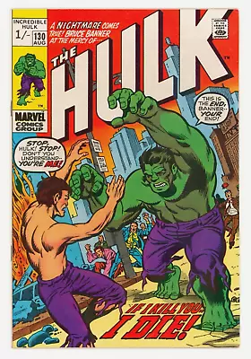 Buy Incredible Hulk #130 VFN+ 8.5 Versus Bruce Banner • 49.95£