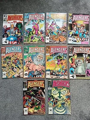 Buy Avengers 276-285. 10 Marvel Comics From 1986/87 Complete Run Collection. Job Lot • 18£