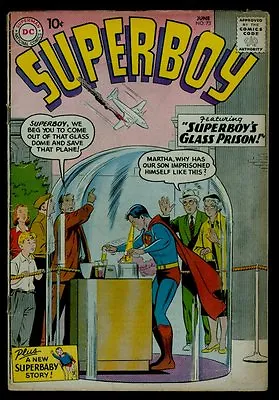 Buy DC Comics SUPERBOY #73 Superboy's Glass Prison VG 4.0 • 23.79£