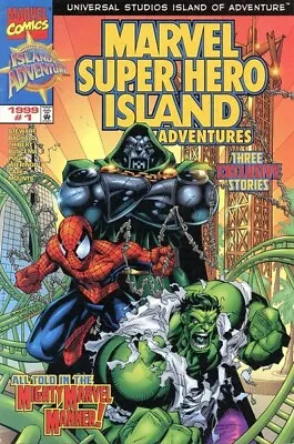 Buy Free P & P: Marvel Super Hero Island Adventures #1, Apr 1999: Spidey, Hulk, FF! • 4.99£