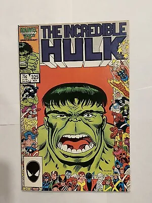 Buy Incredible Hulk #325  1st Appearance Rick Jones As Hulk Key Comic • 12£