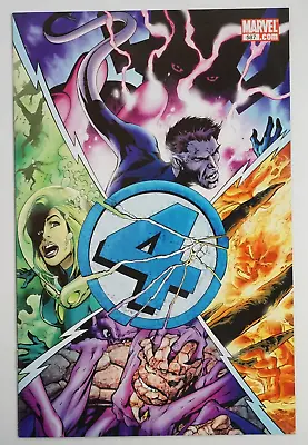 Buy Fantastic Four #587 Cover B Variant Marvel Comics 2011 Hickman, Death Of Torch • 3.13£