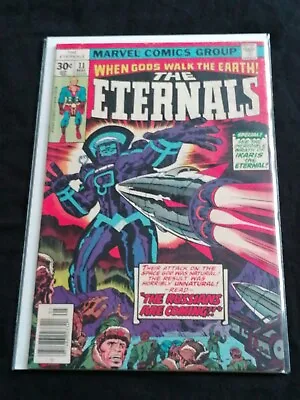 Buy Eternals 11 - May 1977 - Marvel Comics - When Gods Walk The Earth • 15£