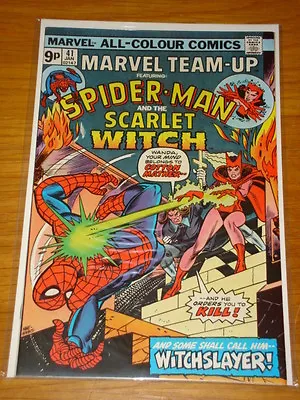 Buy Marvel Team Up #41 Comic Vg+ ( 4.5 ) Condition Spiderman January 1976 • 8.99£