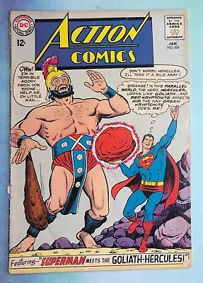 Buy Action Comics #308 Superman DC Silver Age Supergirl Curt Swan Cover G/vg • 12.01£