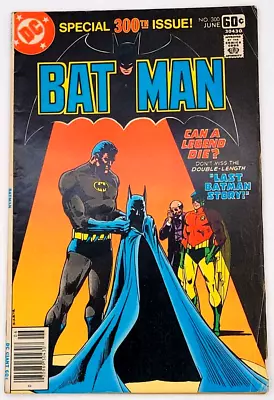 Buy Batman #300 (1978) / Fn+  / Anniversary Issue Newsstand Dc Comics Bronze Age • 23.88£