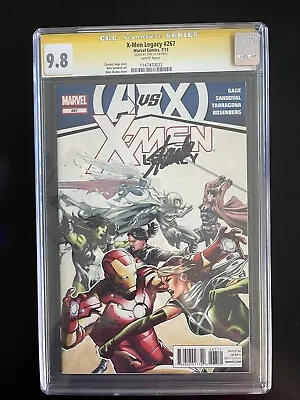 Buy X-Men Legacy #267 Signed By STAN LEE CGC 9.8 Mark Brooks Avengers Iron Man Rogue • 366.04£
