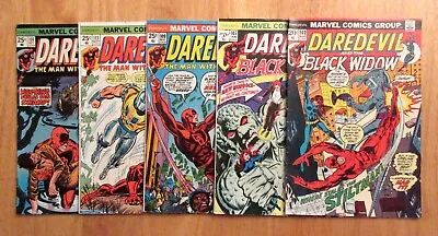 Buy Lot Of *5* DAREDEVIL: #102, 107, 109, 113, 114 **Very Bright & Colorful!** • 41.20£