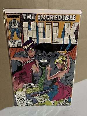 Buy Incredible Hulk 343 🔑1st App JOE FIXIT & Marlo🔥MCFARLANE🔥1988 Comics🔥NM- • 26.06£