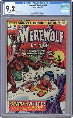 Buy Werewolf By Night #31 CGC 9.2 1975 4408082007 • 175.21£