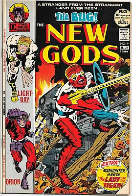 Buy New Gods 9 DC Comics, Jack Kirby, Orion, Lightray,  1st Forager (Bug) NM • 79.95£