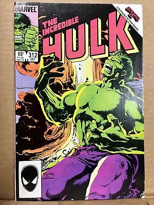 Buy Incredible Hulk  312 (MARVEL COMICS, 1985)  Doctor Strange Banishes The Hulk • 32.02£