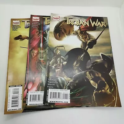 Buy Marvel Comics Trojan War 1, 2, 3 Of 5 • 9.99£