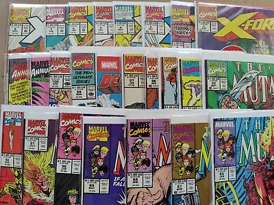 Buy Lot Of 33 New Mutants 85 87-100 (87 + 98 Reprints) Annual 5 6 X-Force 1-10 More! • 54.53£