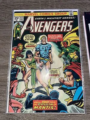 Buy Avengers #123 (Mantis Origin, VF) • 12.67£