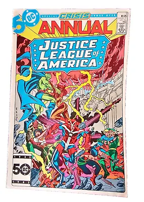 Buy DC: Special Crisis Crossover Justice League Of America Comic 1985  No 3 • 1£