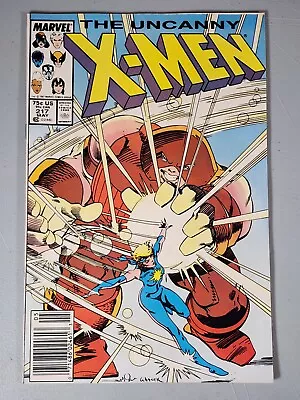Buy Uncanny X-Men #217 High Grade Newsstand Marvel 1987 • 6.39£