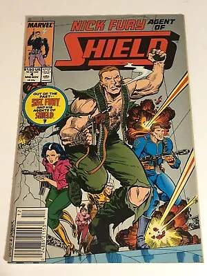 Buy Nick Fury Agent Of Shield Comic Book #4 • 3.39£