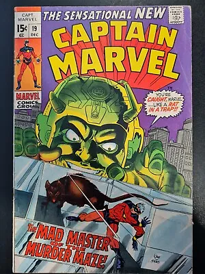 Buy Captain Marvel #19 1969 • 9.95£