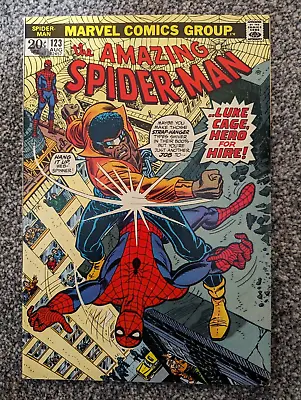Buy The Amazing Spider-man 123. 1973. Luke Cage And Gwen Stacy's Funeral. Spiderman • 59.98£