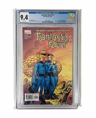 Buy Fantastic Four 511 CGC 9.4 White Pages Jack Kirby As 1st One Above All • 47.50£