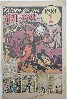 Buy 1962 Tales To Astonish #35 Marvel Comic 2nd App & Origin Ant-Man COVERLESS • 170.68£