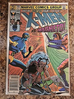 Buy X-Men #150 (1981) Newsstand Origin Of Magneto - Bronze Age Marvel Comics FN-VF  • 11.19£