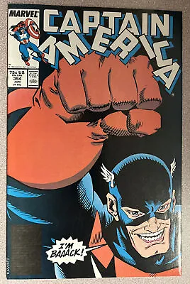 Buy Captain America #354 Marvel (1989) 1st Series US Agent Comic Book - HIGH GRADE • 31.62£