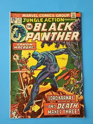 Buy Jungle Action #11 - Black Panther Rage Pt 6 - Marvel Comics 1974 • 11.82£