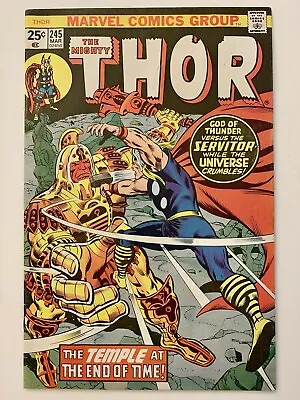 Buy Thor #245 (1976) 1st -HE WHO REMAINS (KANG  Variant & Time Keepers) MEGA KEY MCU • 160.86£