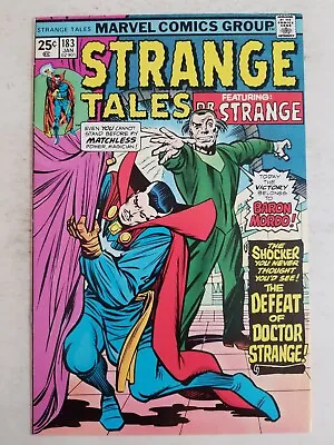 Buy Strange Tales (1951) #183 - Fine - Doctor Strange Reprints 130, 131 • 4.80£