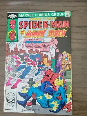 Buy Marvel Team-up Spider-man & Human Torch #121  1982 • 16.79£