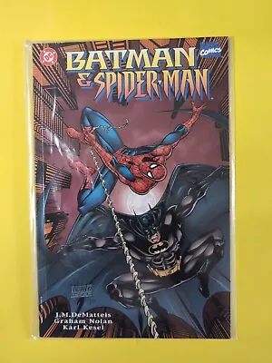 Buy Batman & Spiderman By DeMatteis, Nolan, Kesel DC/Marvel Crossover,Graphic Novel  • 17.99£