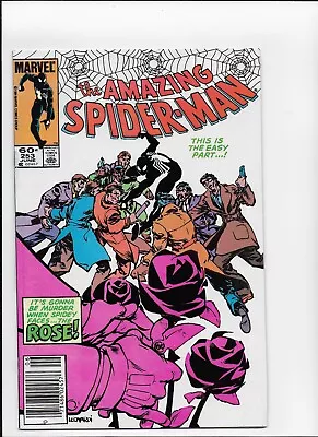 Buy Amazing Spiderman # 253 Very Fine Condition 1st Print Marvel Comic 1st Red Rose • 29.95£