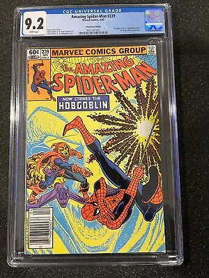 Buy Amazing Spider-Man #239, 1983, CGC 9.2 White, 2nd App Of Hobgoblin Newsstand • 59.29£