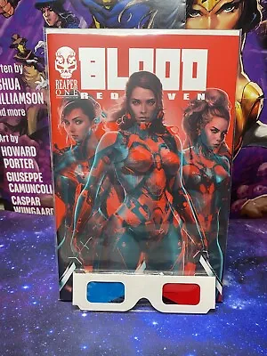 Buy Blood Red Raven Raven #1 Double Exposure Variant With 3D Glasses • 15£