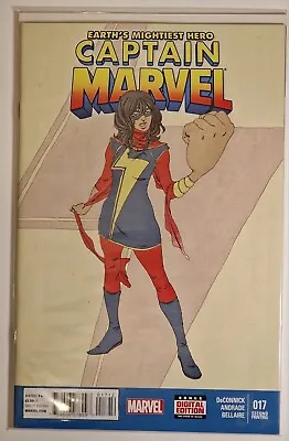 Buy Captain Marvel #17 2nd Print 1st Appearance Of Kamala Khan Marvel Comics  • 439.99£