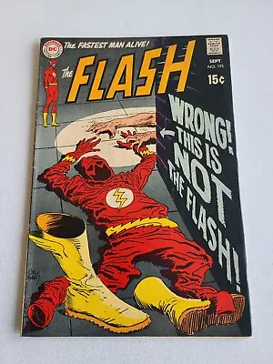Buy Flash  #191, DC 1969 Comic Book, F/VF 7.0 • 17.69£