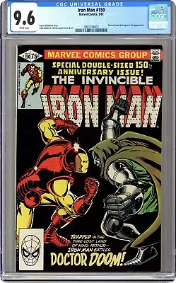 Buy Iron Man #150 CGC 9.6 1981 3901558001 • 265.25£